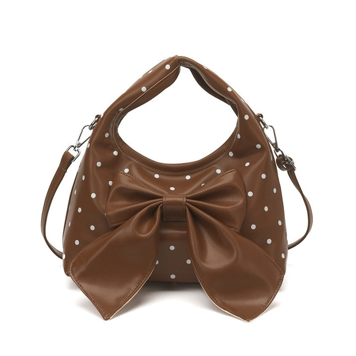 Damen modische Handtasche mit verspieltem Schleifenmotiv Nord Taschen