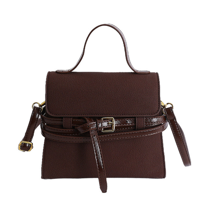 Damen Handtasche mit abnehmbarem Schultergurt und elegantem Gürtel Nord Taschen