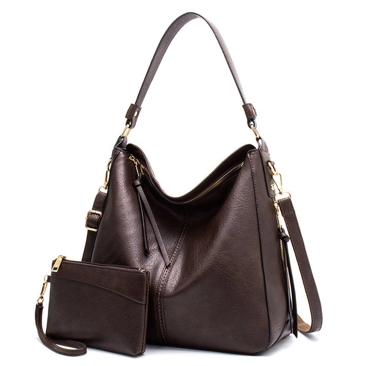 Damen Hobo-Tasche mit abnehmbarem Kosmetiktäschchen Nord Taschen