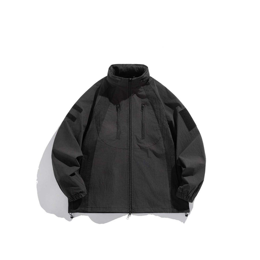 Herren Utility-Kapuzenparka mit verdeckten Reißverschlüssen und Multifunktions-Taschen Nord Taschen