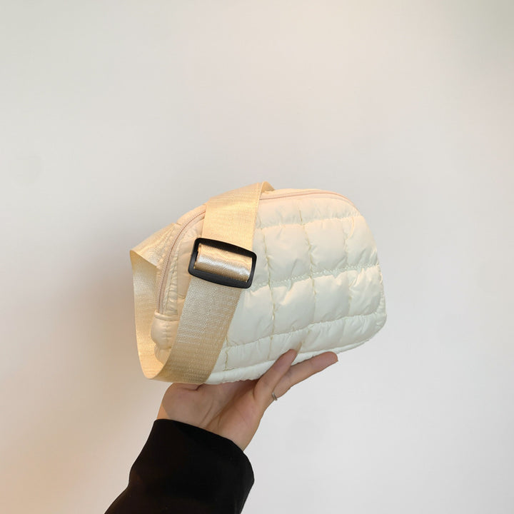 Damen praktische Umhängetasche mit gestepptem Design Nord Taschen