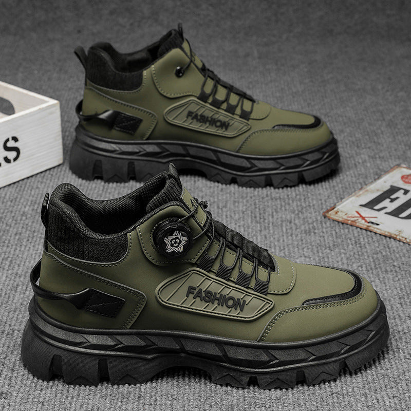 Damen Sportliche Trekking Sneakers mit rutschfester Sohle und innovativem Schnellschnürsystem Nord Taschen