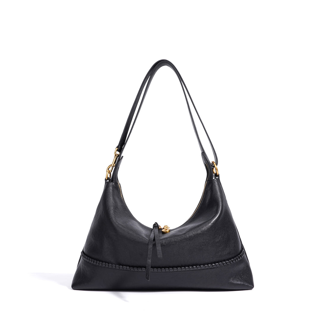 Damen Hobo-Tasche mit geflochtenem Detail Nord Taschen