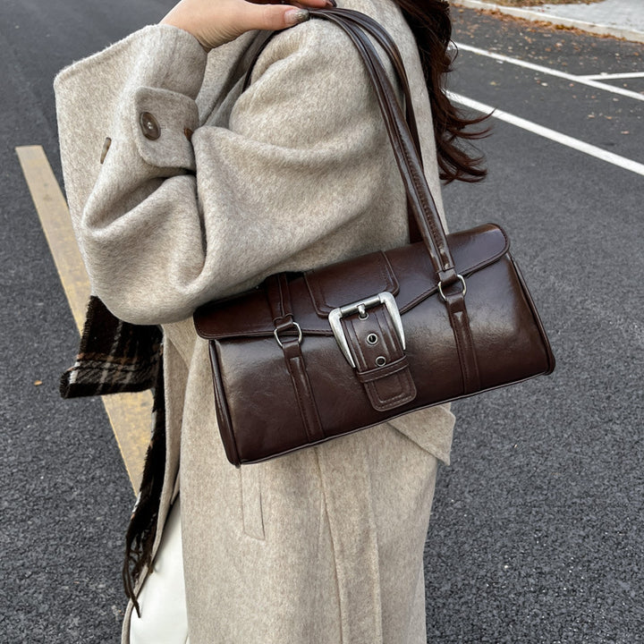 Damen elegante Handtasche mit praktischem Tragegriff Nord Taschen