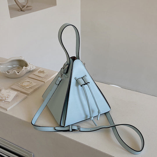 Damen geometrische Hobo-Tasche mit verstellbarem Schulterriemen und stilvollem Kordelzug Nord Taschen