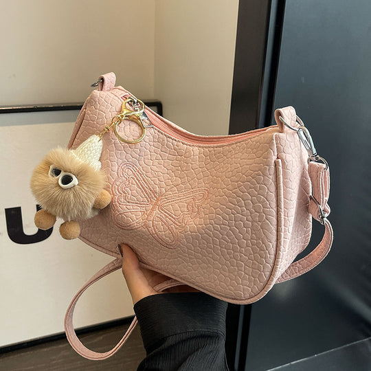 Damen Designer Handtasche mit ausgefallenem Schmetterlingsmotiv Nord Taschen