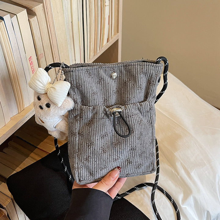 Damen Mini-Umhängetasche mit floralem Design Nord Taschen