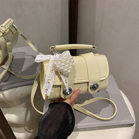 Damen elegante Handtasche mit Perlendetail Nord Taschen