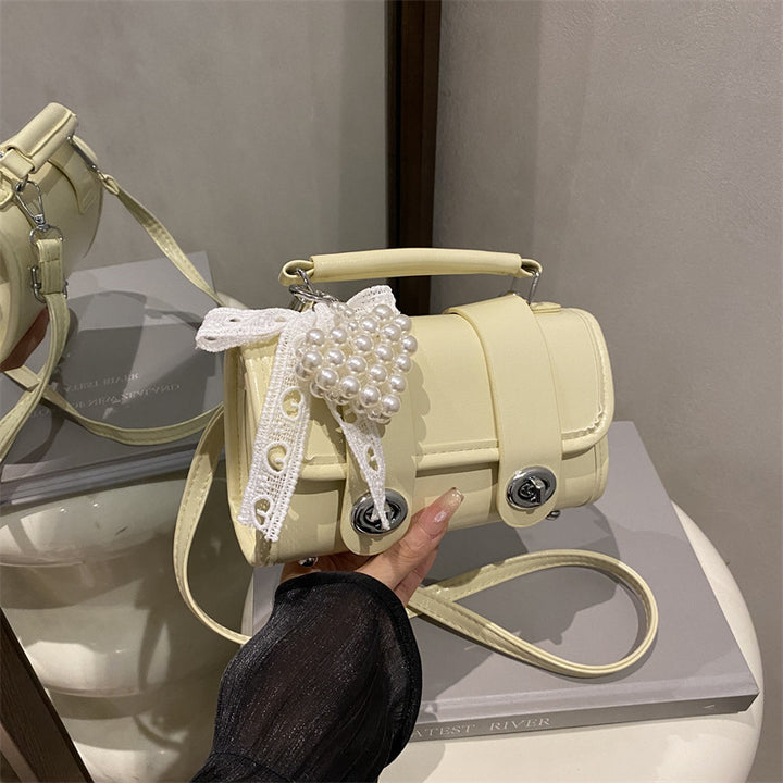 Damen elegante Handtasche mit Perlendetail Nord Taschen