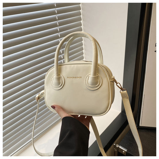 Damen modische Handtasche mit eleganten Zuggriffen und abnehmbarem Schulterriemen Nord Taschen