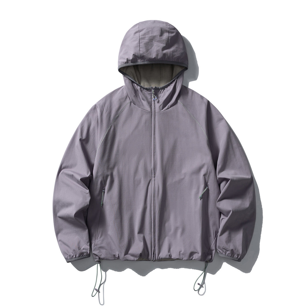 Unisex Leichte Kapuzen‑Softshelljacke mit Fleecegefütterter Innenkapuze und verstellbarem Saum Nord Taschen