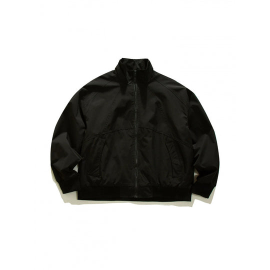Herren Leichte Boxy-Trainingsjacke mit Stehkragen, Raglanärmeln und geripptem Saum Nord Taschen