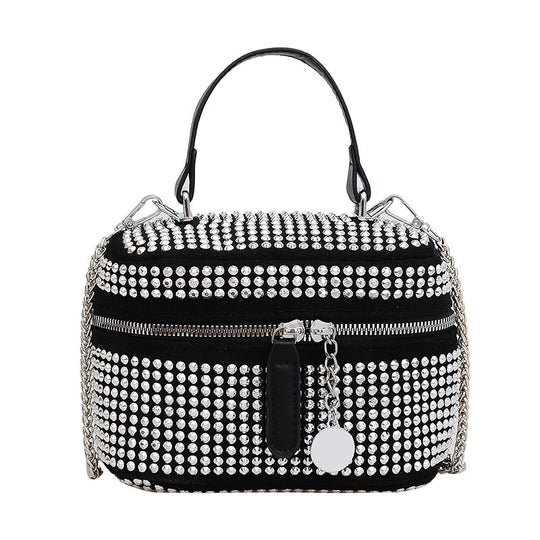 Damen Glamouröse Handtasche mit funkelnden Strassverzierungen Nord Taschen 1780428123