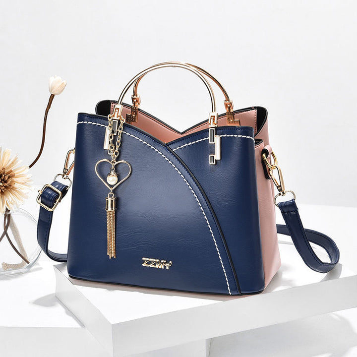 Damen Handtasche mit modernen Farbakzenten und eleganter Struktur Nord Taschen