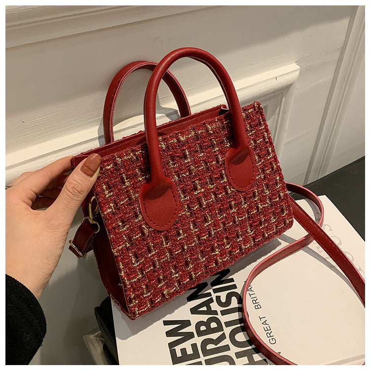 Damen elegant strukturierte Handtasche Nord Taschen