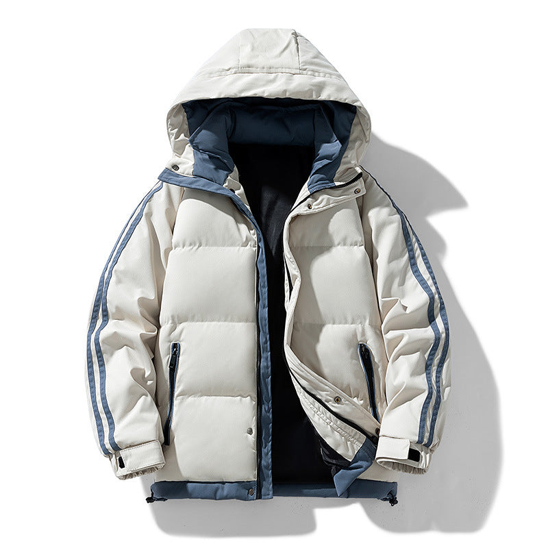 Herren Variabler Winterparka mit abnehmbarer Kapuze Nord Taschen