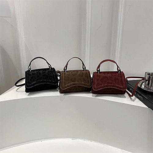 Damen Mini-Handtasche im Retro-Stil mit abnehmbarem Trageriemen Nord Taschen