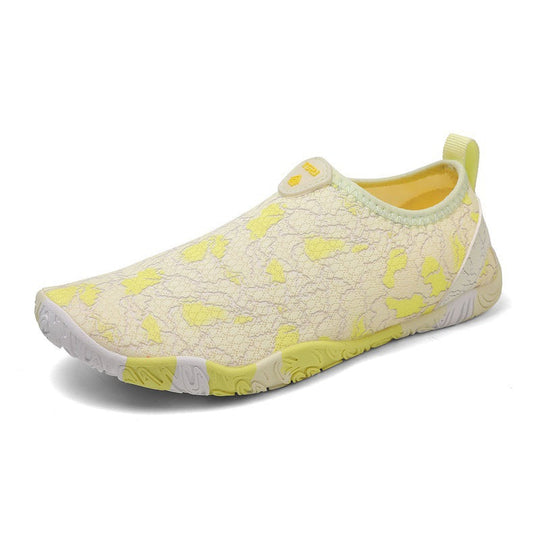 Damen flexible Schwimmschuhe mit rutschfester Sohle und atmungsaktivem Obermaterial