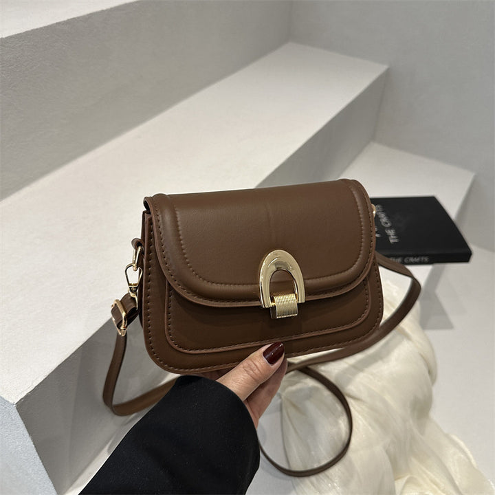 Damen Umhängetasche im strukturierten Design mit elegantem Verschluss Nord Taschen