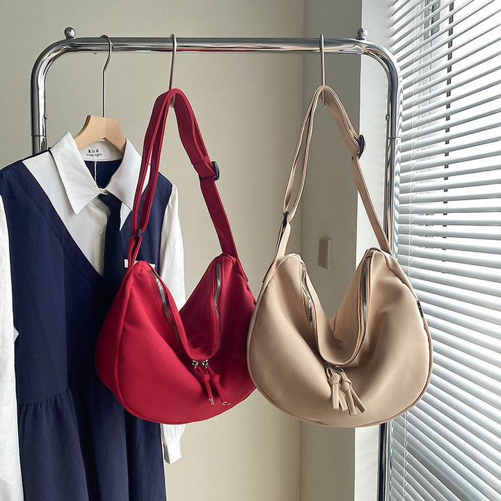 Damen modische Umhängetasche mit elegantem Reißverschluss Nord Taschen