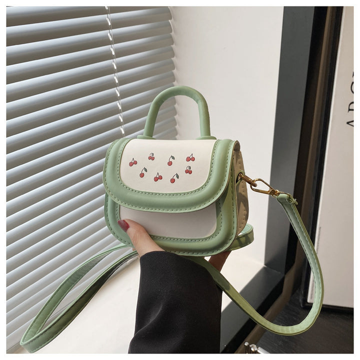 Damen Mini-Handtasche mit verspieltem Kirschmotiv Nord Taschen