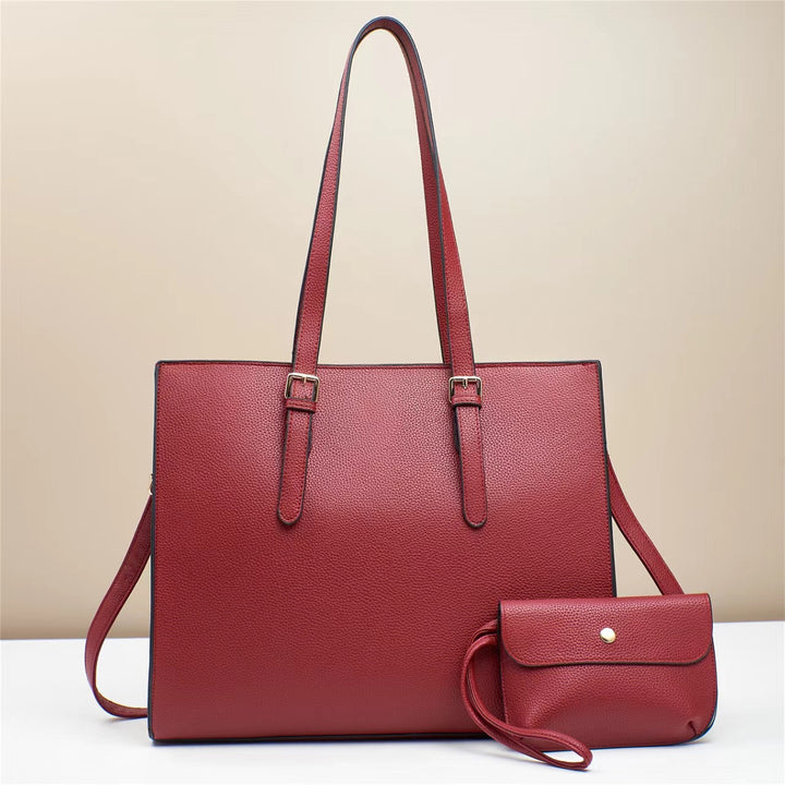 Damen elegante Shopper-Tasche mit abnehmbarer Mini-Tasche Nord Taschen