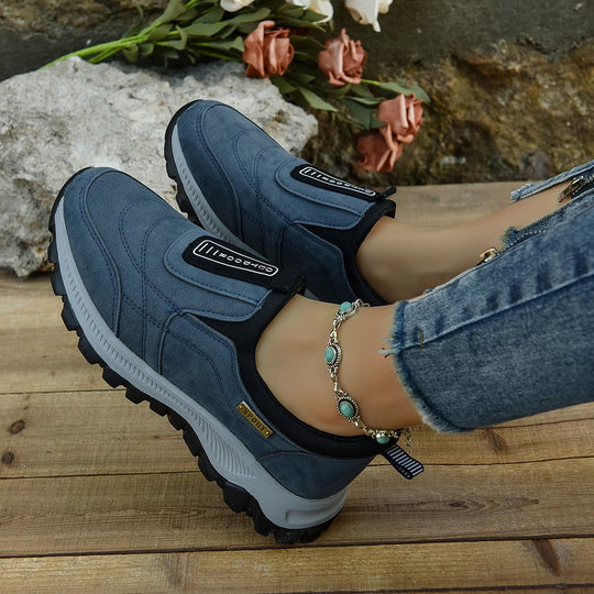 Damen Bequeme Outdoor-Sneaker mit rutschfester Sohle und atmungsaktivem Obermaterial