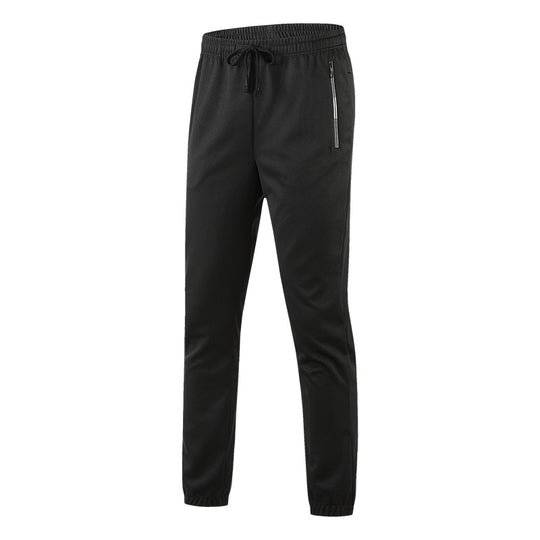 Herren Leichte Atmungsaktive Funktions-Jogginghose mit Reißverschlusstasche Nord Taschen