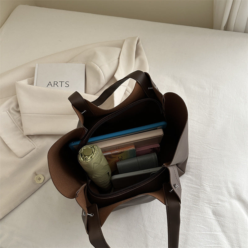 Damen tote Tasche mit stilvollem Design und praktischen Innentaschen Nord Taschen