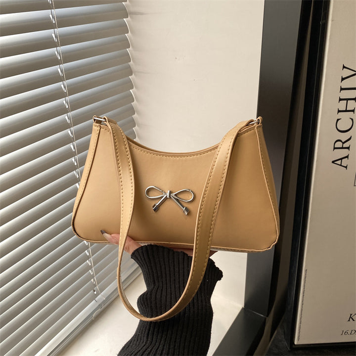 Damen Umhängetasche mit elegantem Schleifendetail Nord Taschen