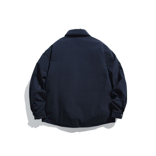 Unisex Wattierte Coach-Jacke mit Karofutter und Druckknopfleiste Nord Taschen