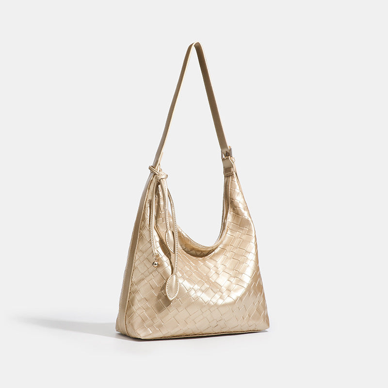 Damen Hobo-Tasche mit luxuriösem Geflecht und elegantem Fall Nord Taschen