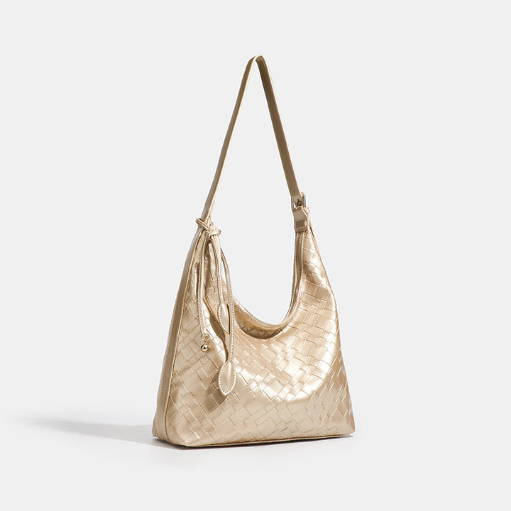 Damen Hobo-Tasche mit luxuriösem Geflecht und elegantem Fall Nord Taschen