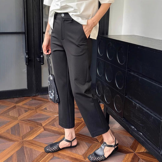 Damen elegante Culotte mit modischem Schlitz Nord Taschen