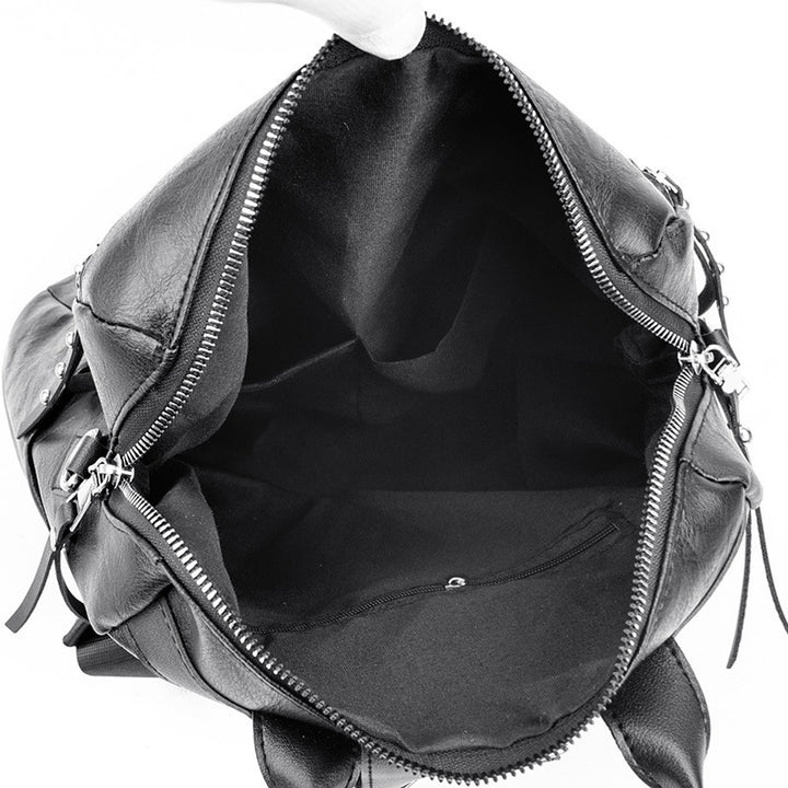 Damen stylischer Rucksack mit multifunktionalen Reißverschlüssen Nord Taschen