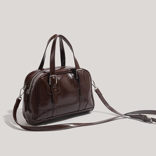 Damen elegante Henkeltasche aus hochwertigem Kunstleder mit strukturierten Details Nord Taschen