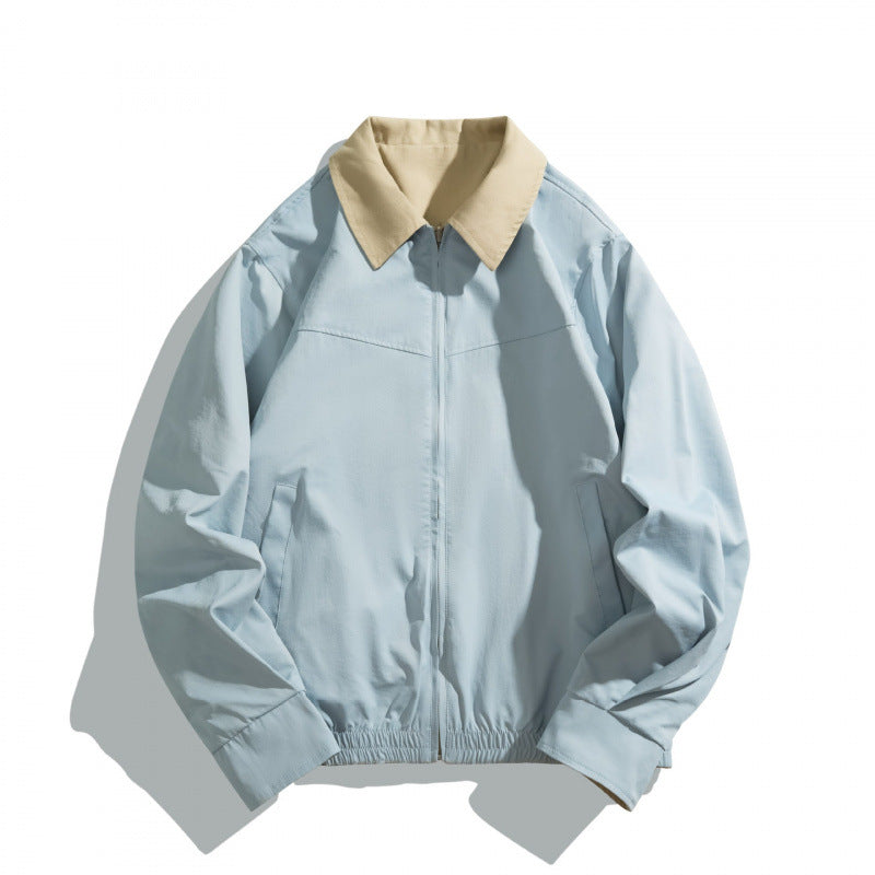 Unisex Kurz geschnittener Utility‑Blouson mit Kontrasthemdkragen und formgebenden Teilungsnähten Nord Taschen