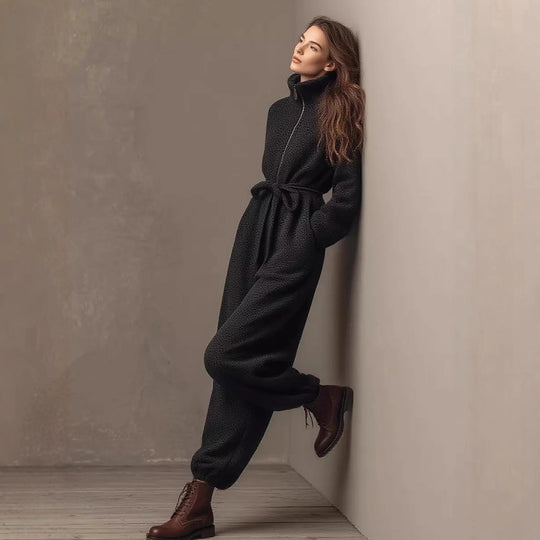 Damen Urbaner Schnitt Jumpsuit Nord Taschen