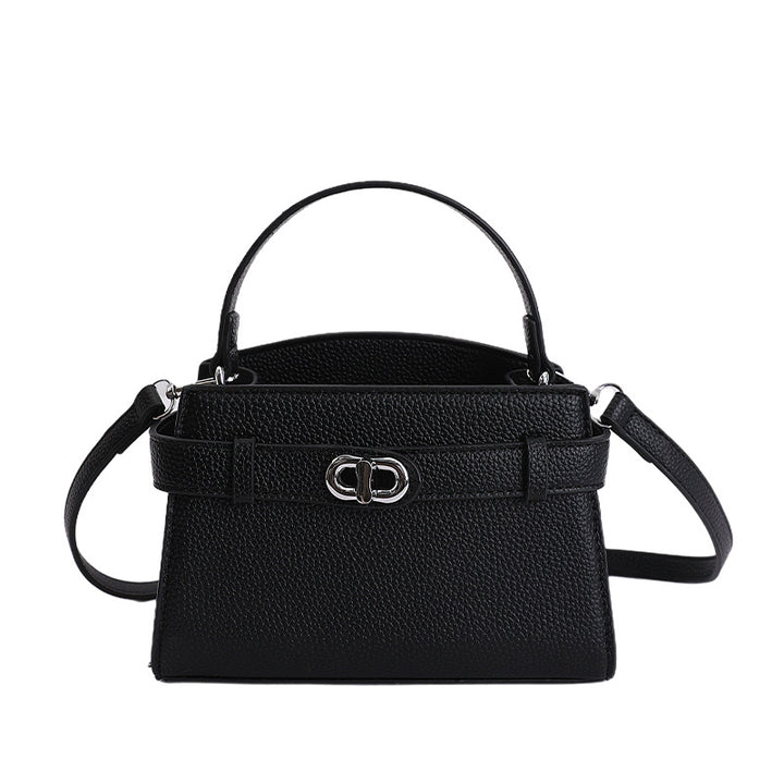 Damen trendige Handtasche mit verspieltem Tieranhänger Nord Taschen