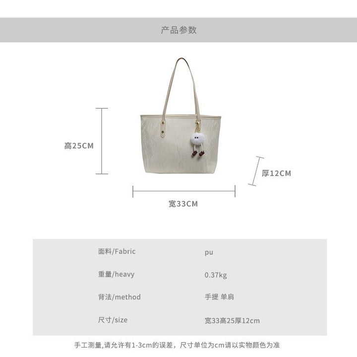 Damen-Handtasche mit hochwertiger Textur und verspieltem Charme Nord Taschen