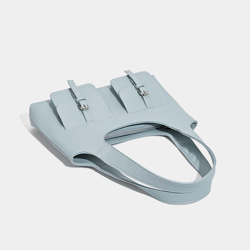 Damen Handtasche mit praktischem und stilvollem Doppelgriff Nord Taschen