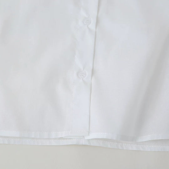 Damen Locker geschnittene Hemdbluse mit Palmen-Pailletten, Hemdkragen und Perlendetail Nord Taschen