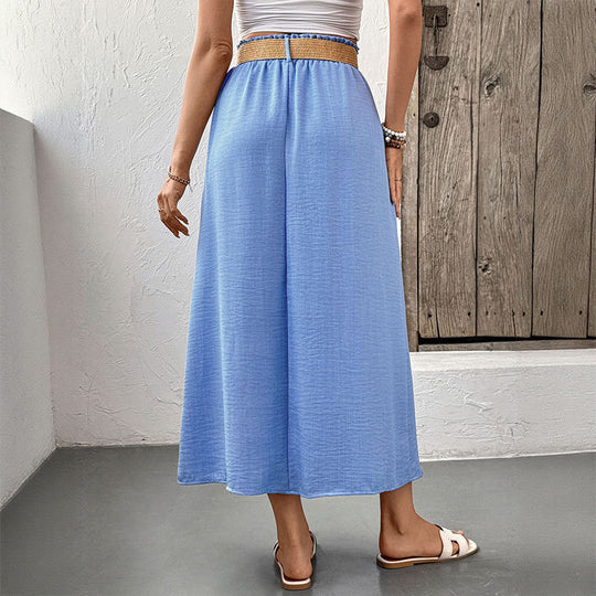 Damen Elegante Maxiröcke mit Knopfdetails Nord Taschen