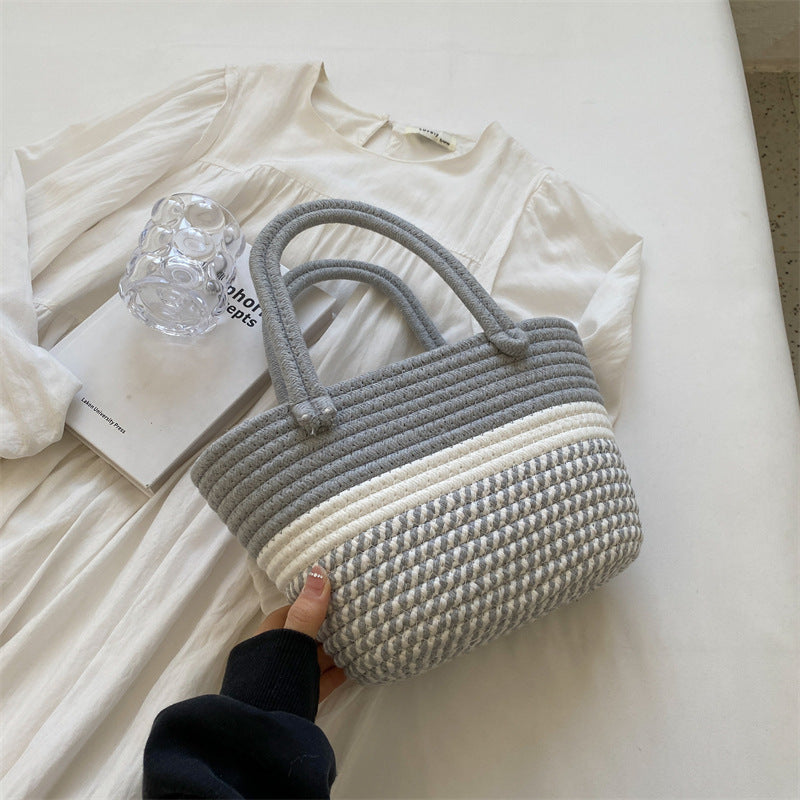 Damen Strandtasche mit elegantem gewebten Design Nord Taschen