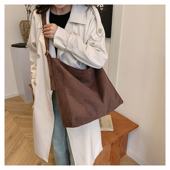 Damen Soft-Leder Schultertasche Nord Taschen
