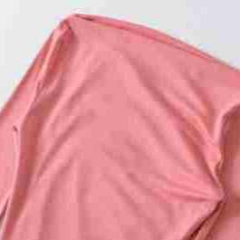 Damen Einschulter-Midikleid mit Langarm und seitlicher Raffung Nord Taschen