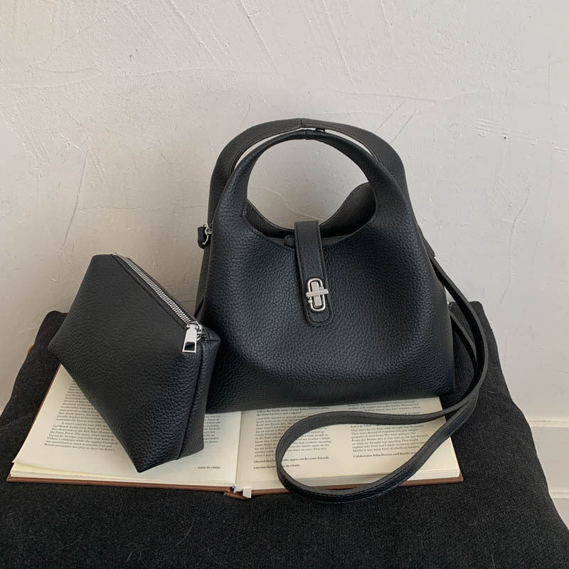 Damen Hobo-Tasche mit abnehmbarem Portemonnaie Nord Taschen