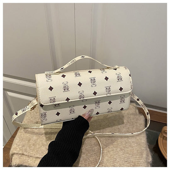 Damen Umhängetasche im verspielten Teddy-Motiv Nord Taschen