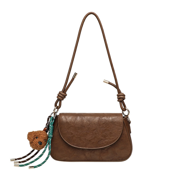 Damen Clutch-Tasche mit verspieltem Anhänger Nord Taschen