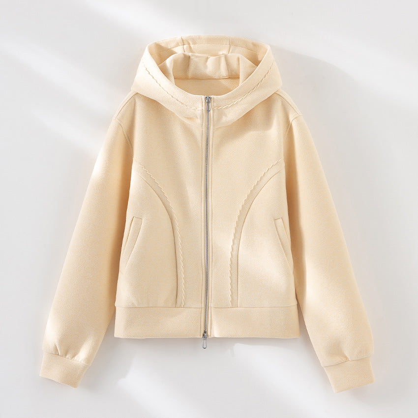Damen Weiche High‑Waist Jogginghose aus Teddyfleece mit weitem Bein und Kordelzug Nord Taschen